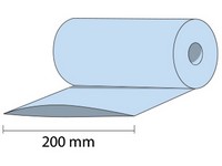 LDPE fólia - hadica 200x0,03mm; zmraštiteľná